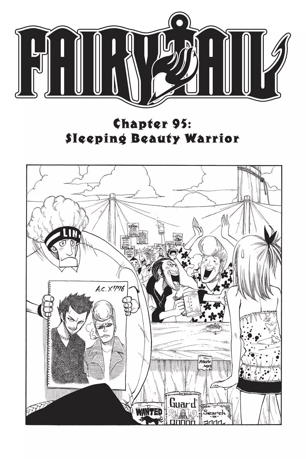 Fairy Tail Chapter 95 page 1 - Chapter 95: Sleeping Beauty Warrior