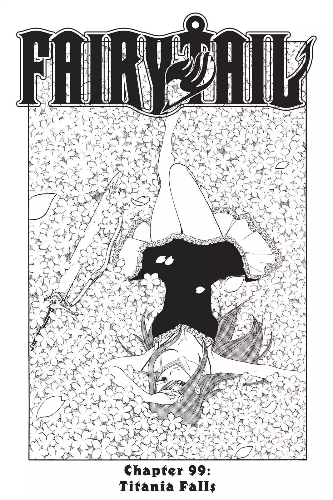 Fairy Tail Chapter 99 page 1 - Chapter 99: Titania Falls