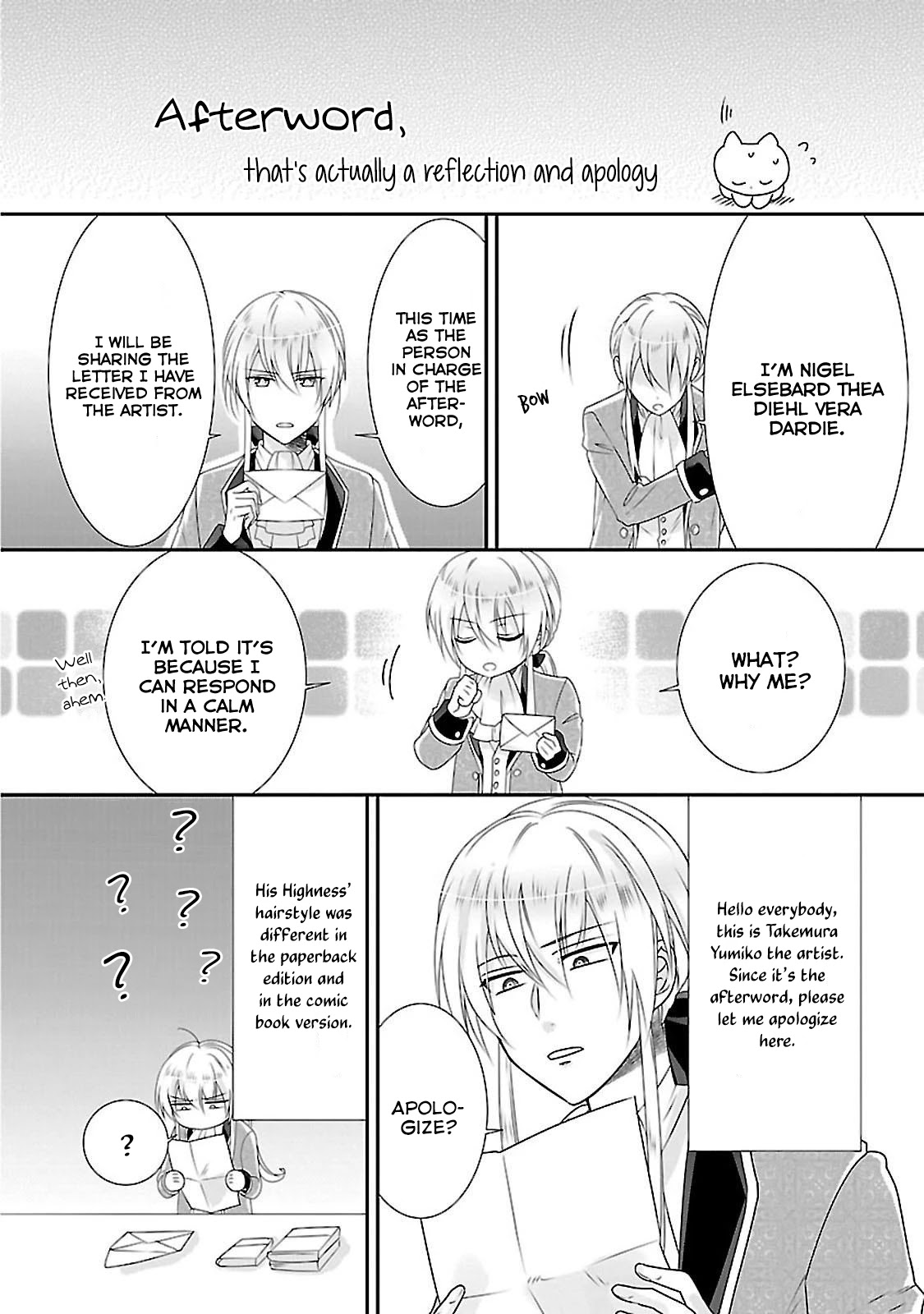 Fake Cinderella Chapter 7.5 page 10 - Chapter 7.5: Extra & Afterword