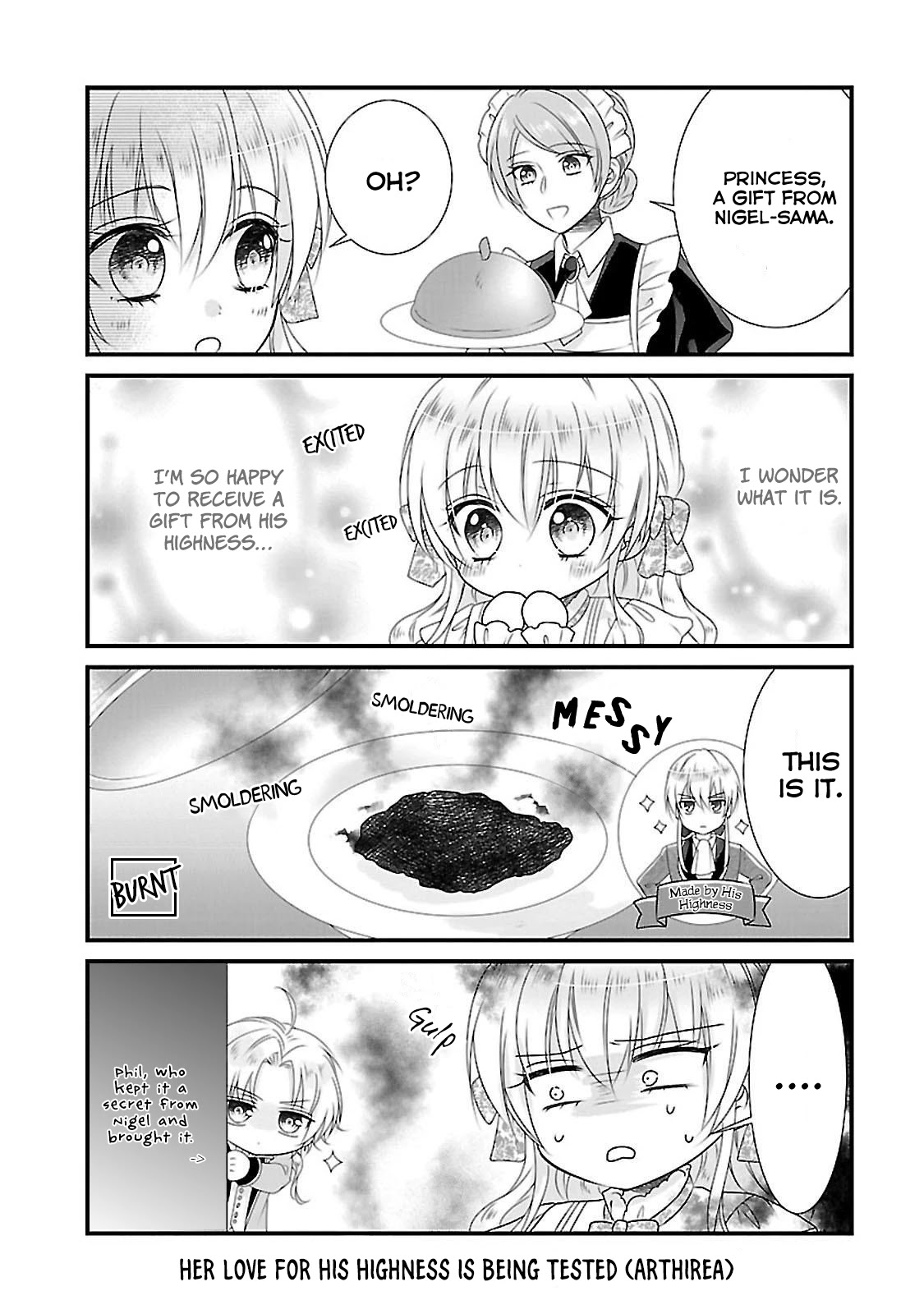 Fake Cinderella Chapter 7.5 page 8 - Chapter 7.5: Extra & Afterword