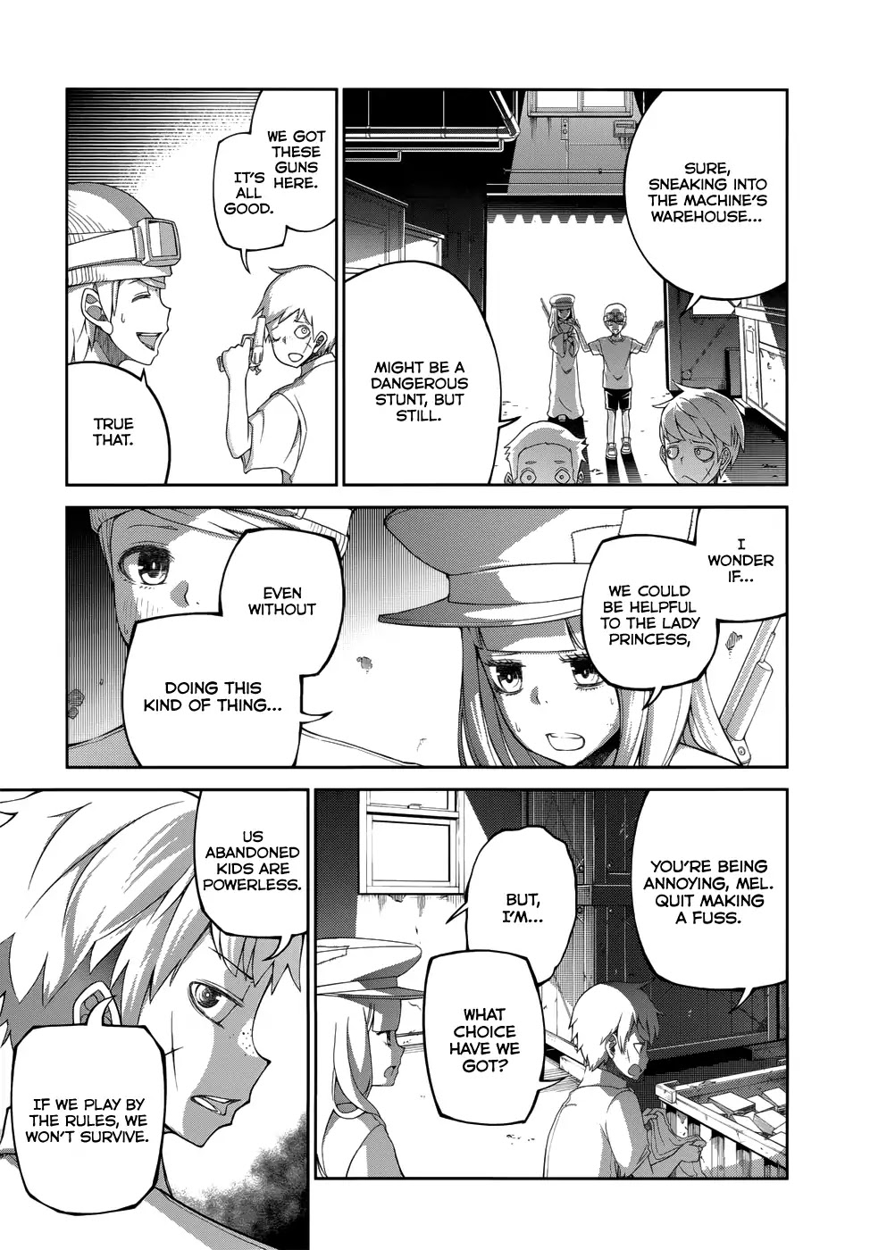 Fake Rebellion Chapter 1 page 33 - Chapter 1: Death Perception Life Inception