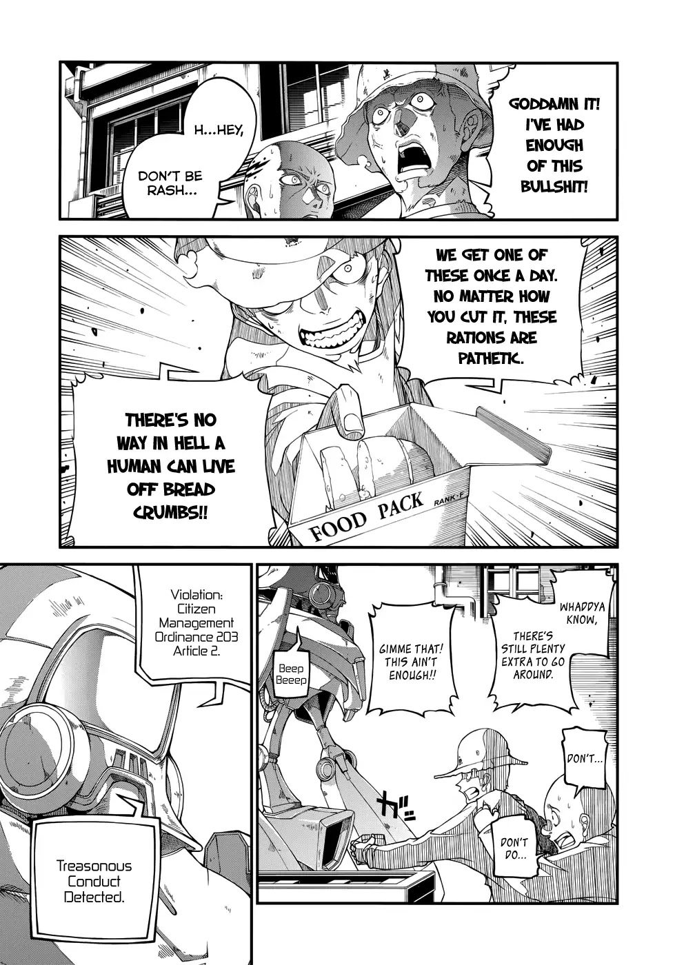 Fake Rebellion Chapter 1 page 9 - Chapter 1: Death Perception Life Inception