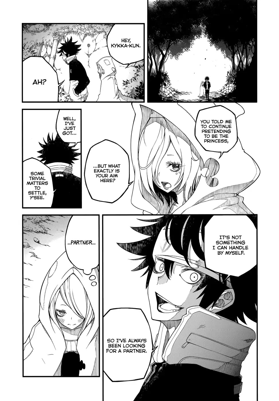 Fake Rebellion Chapter 2 page 8 - Chapter 2: The Sunlight Shining Underground