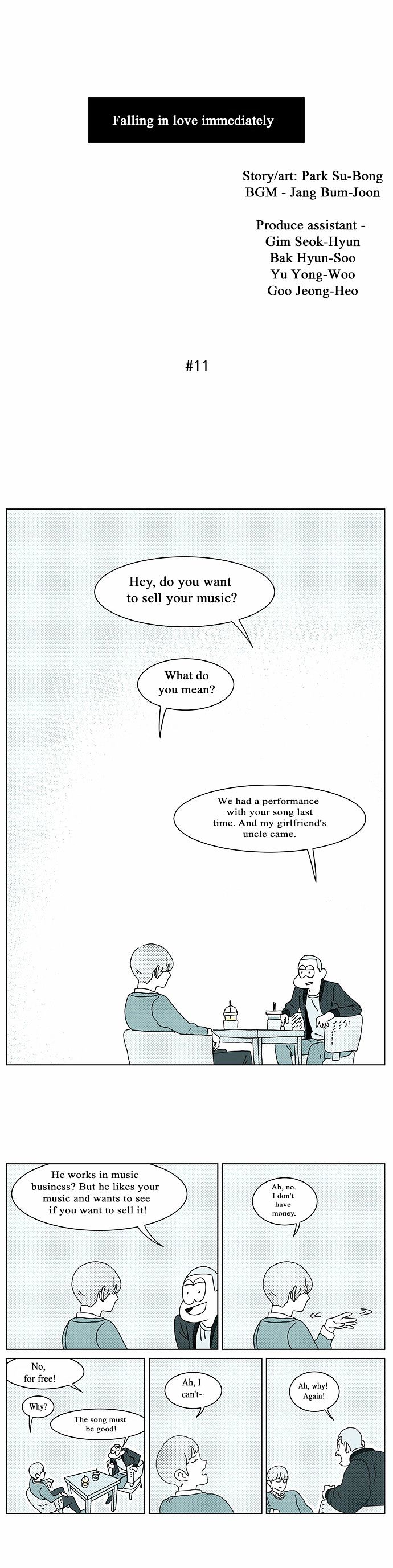 Falling in Love Immediately Chapter 6 page 1 - Chapter 6