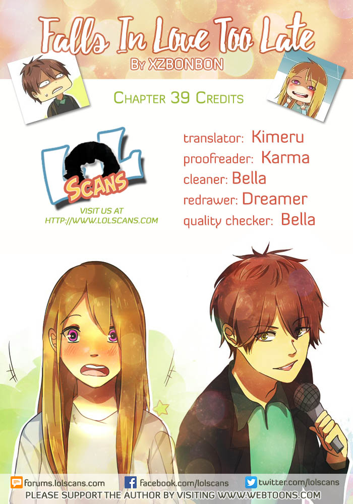 Falls In Love Too Late Chapter 39 page 2 - Chapter 39 : Confession