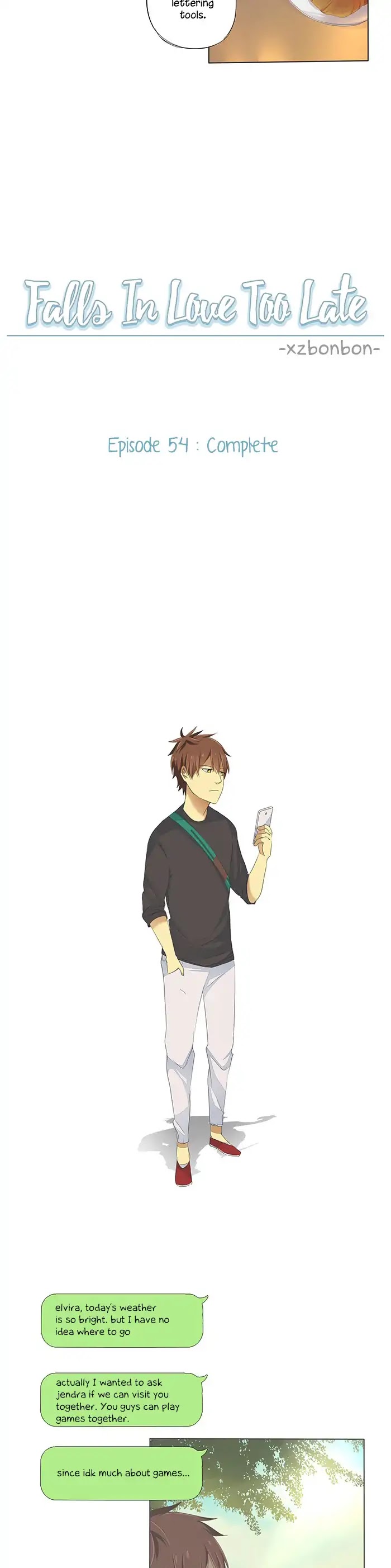 Falls In Love Too Late Chapter 54 page 9 - Chapter 54: Complete