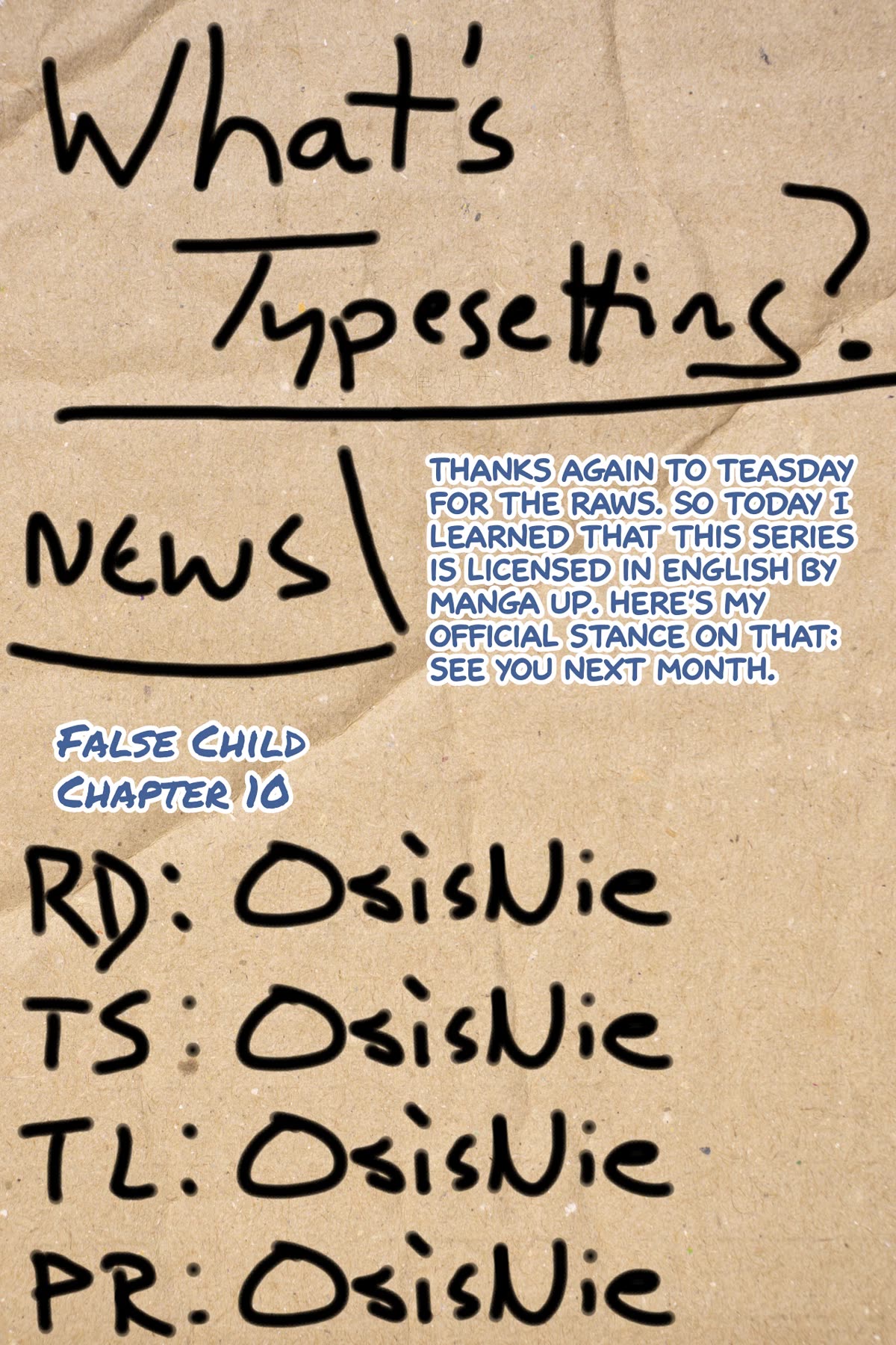 False Child Chapter 10 page 21 - Chapter 10: Name