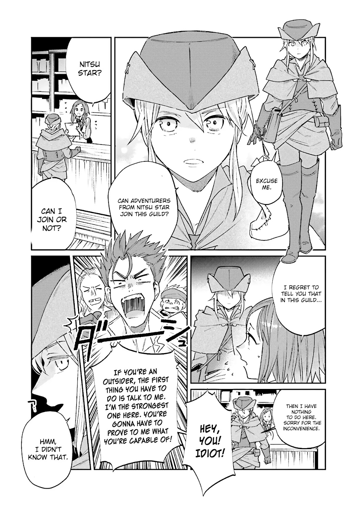 False Hero Has No Whereabouts in This World. Chapter 7.1 page 14 - Chapter 7.1: Trust