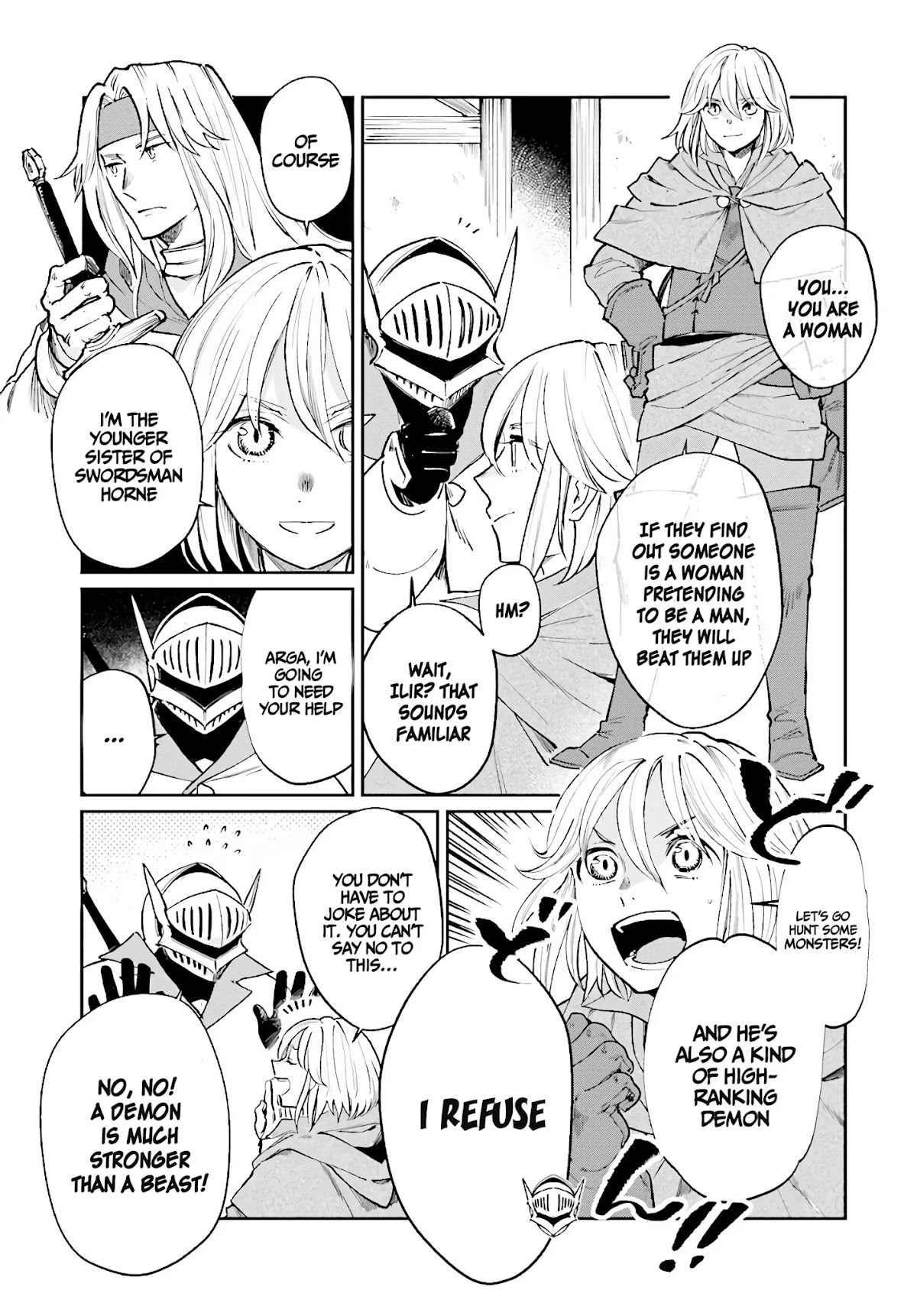 False Hero Has No Whereabouts in This World. Chapter 7.2 page 3 - Chapter 7.2: Trust