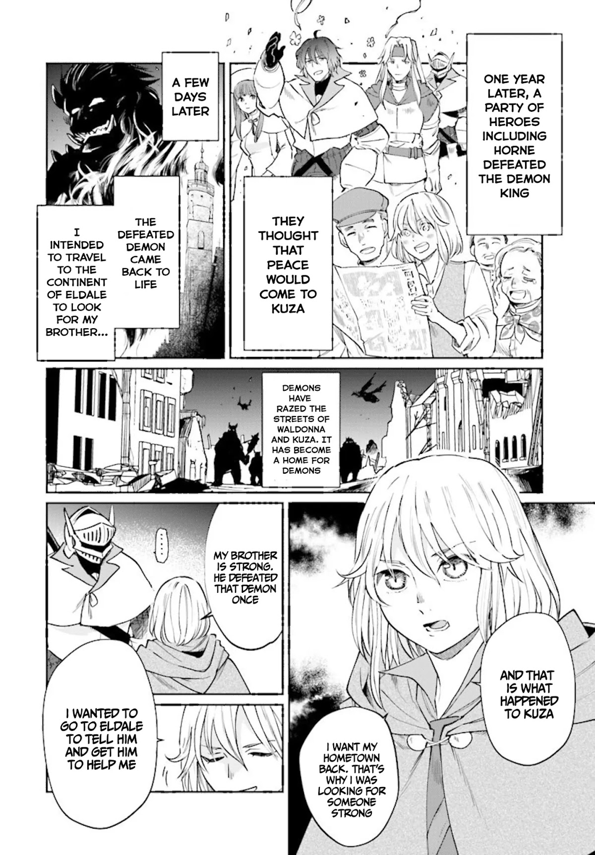 False Hero Has No Whereabouts in This World. Chapter 7.2 page 6 - Chapter 7.2: Trust