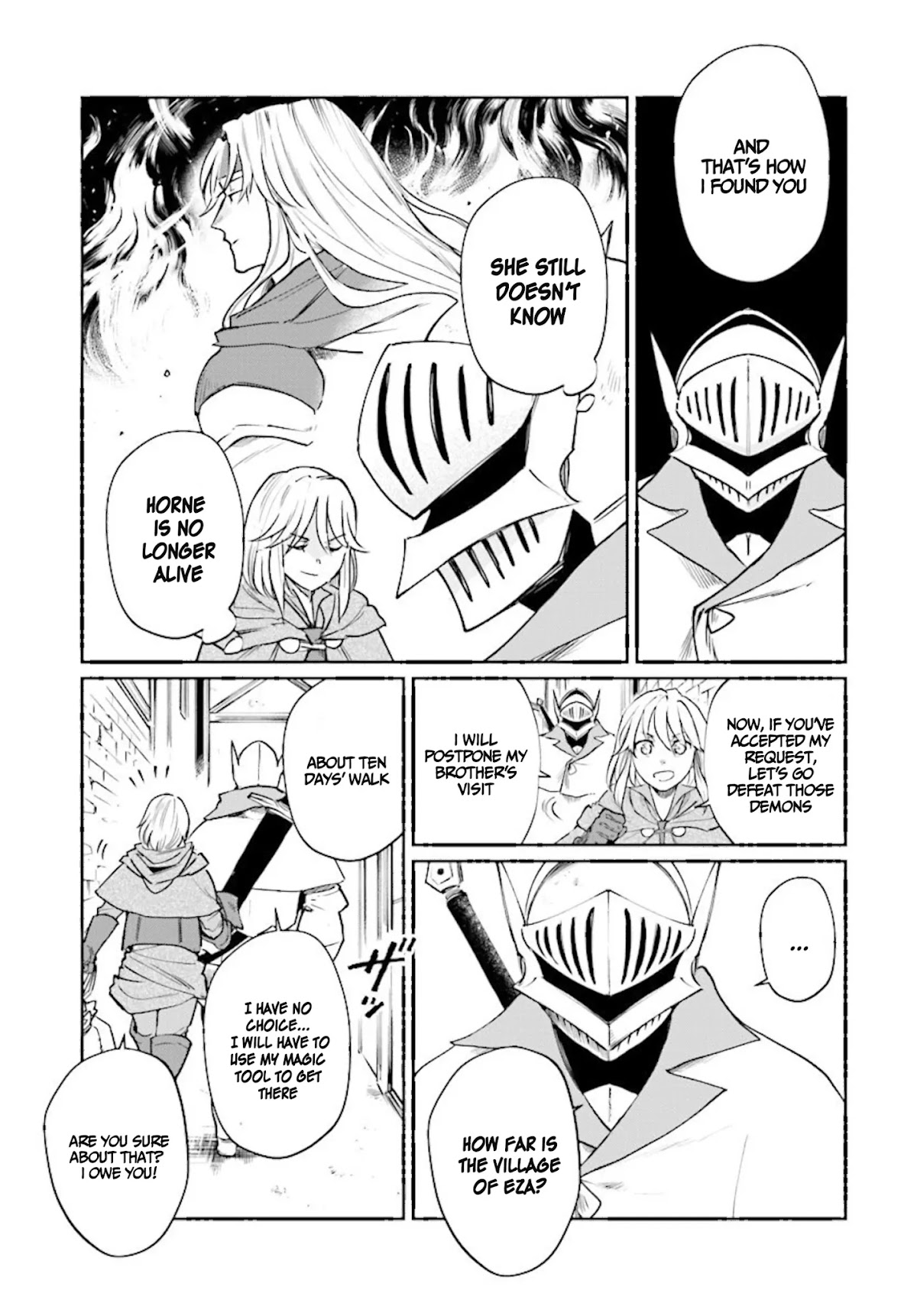 False Hero Has No Whereabouts in This World. Chapter 7.2 page 7 - Chapter 7.2: Trust