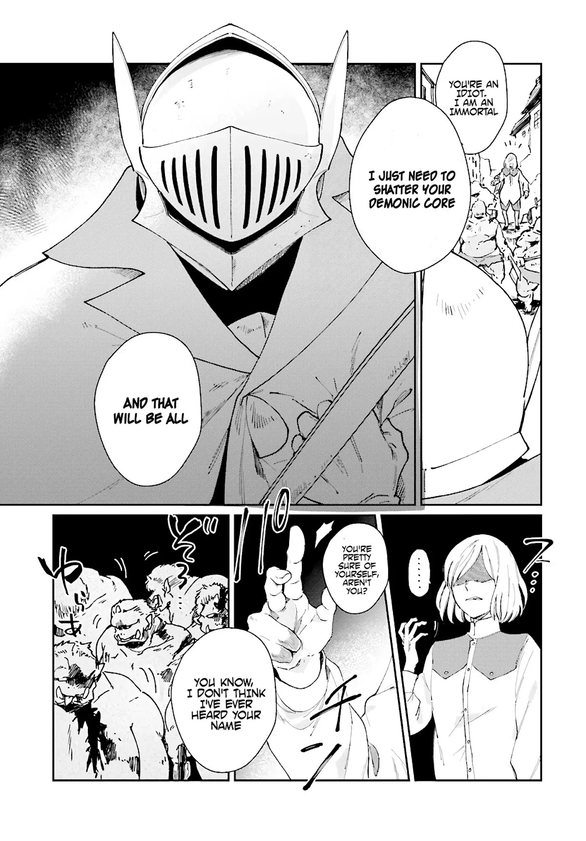 False Hero Has No Whereabouts in This World. Chapter 8 page 18 - Chapter 8