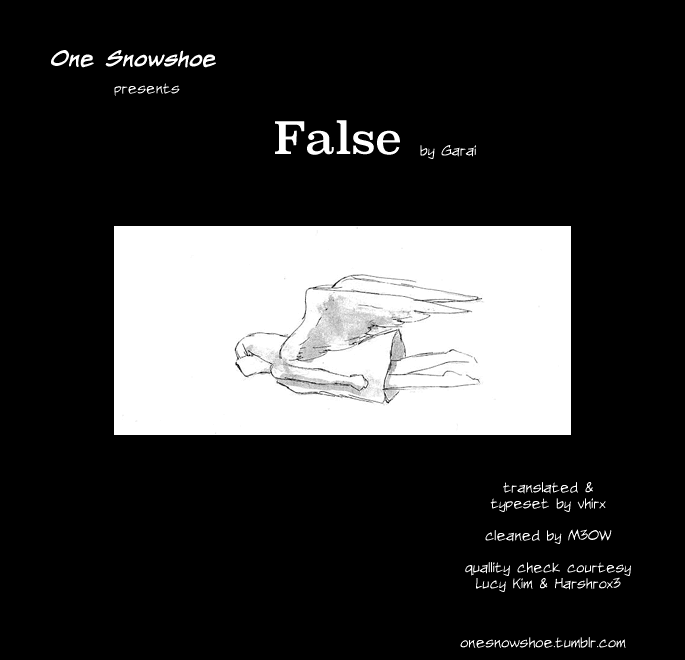 False Chapter 0.2 page 1 - Chapter 0 v2 : [Oneshot]