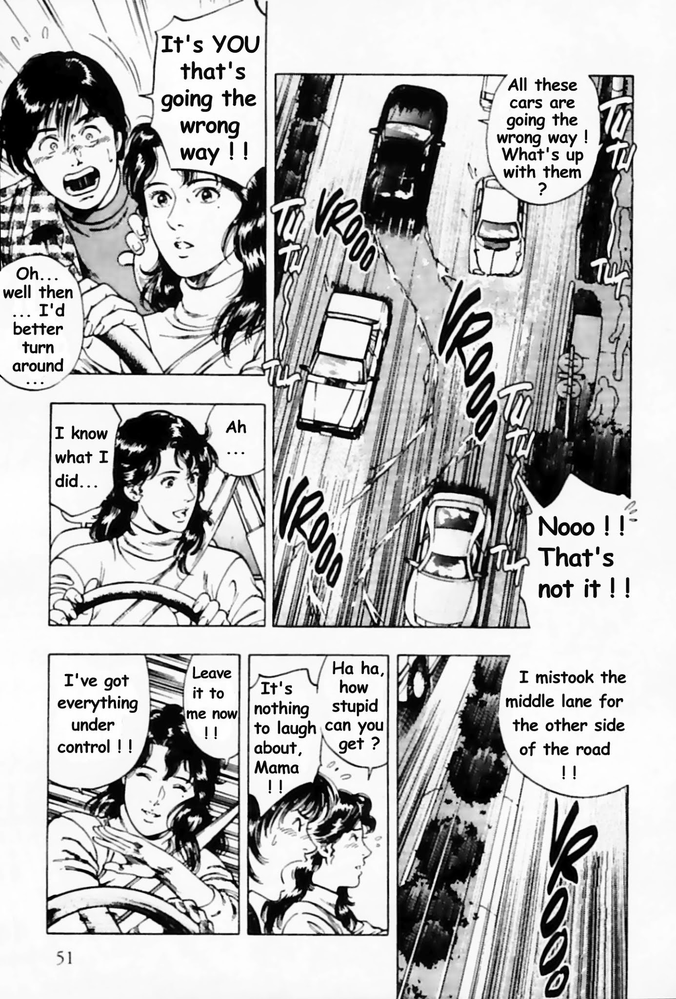 Family Compo Chapter 30 page 21 - Chapter 30: Maniac at the Wheel