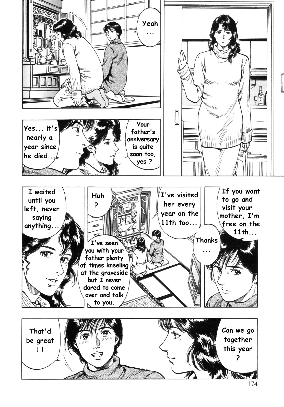 Family Compo Chapter 35 page 6 - Chapter 35: At Mother's Graveside