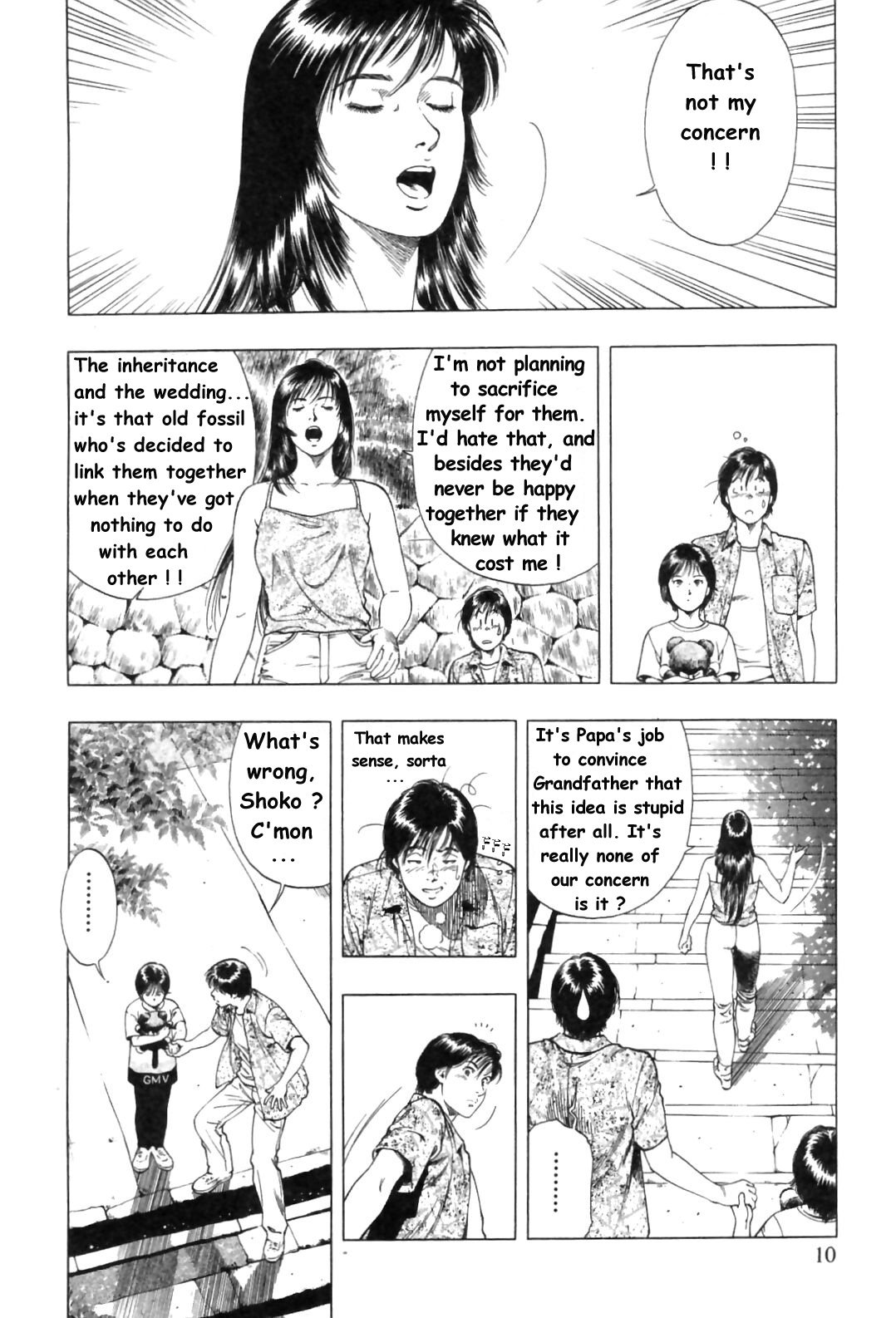 Family Compo Chapter 43 page 12 - Chapter 43: Become My Son!