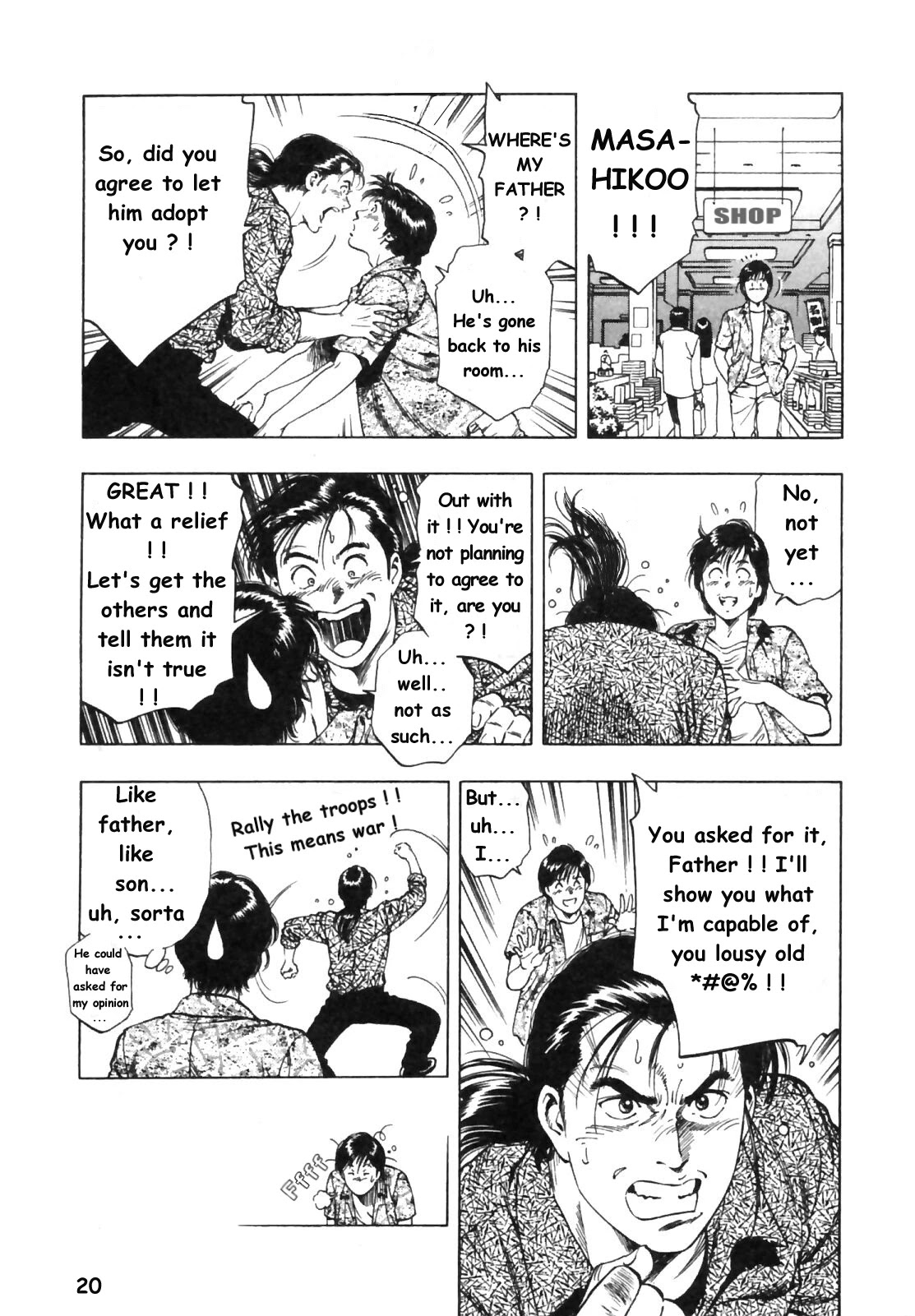 Family Compo Chapter 43 page 22 - Chapter 43: Become My Son!