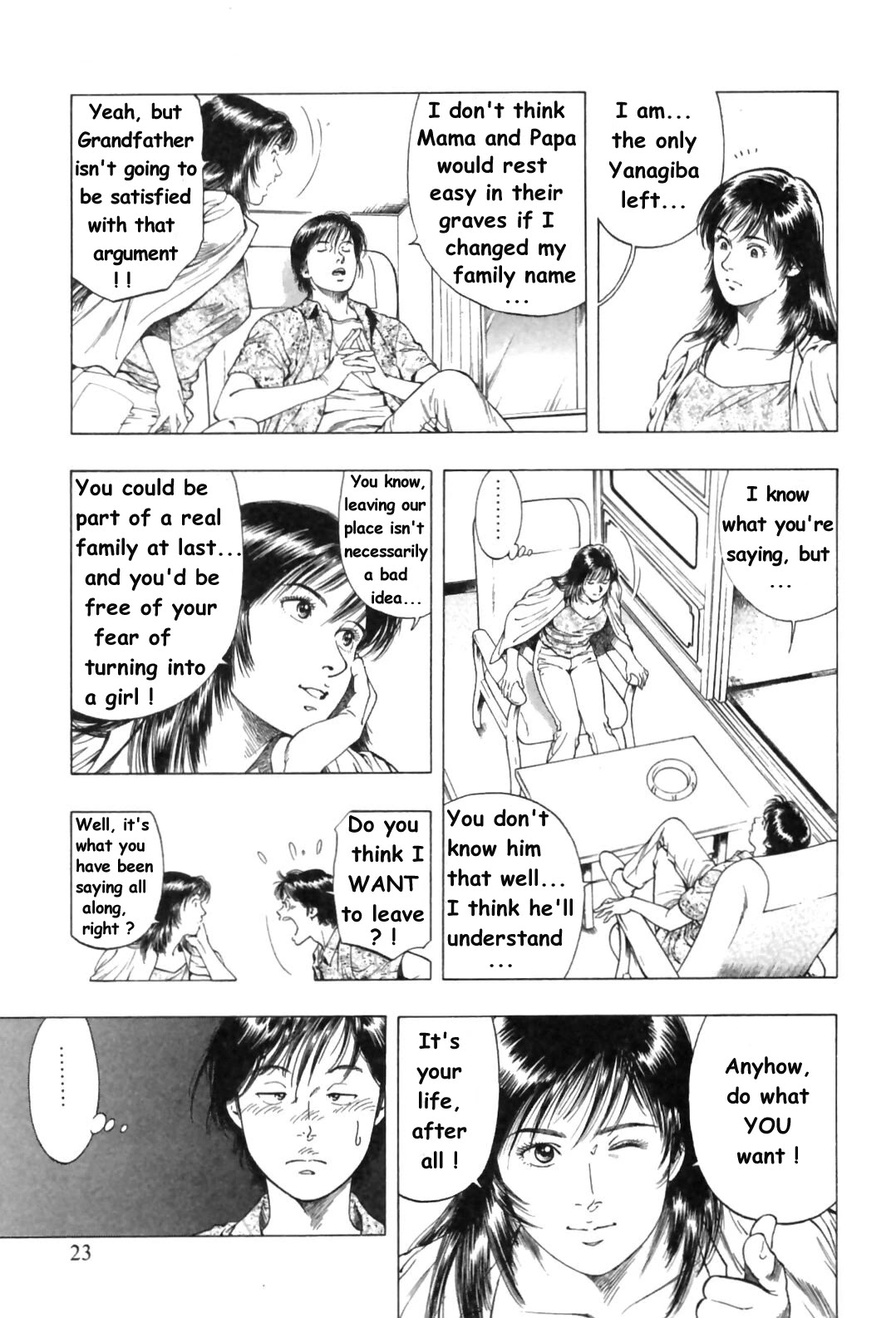 Family Compo Chapter 43 page 25 - Chapter 43: Become My Son!
