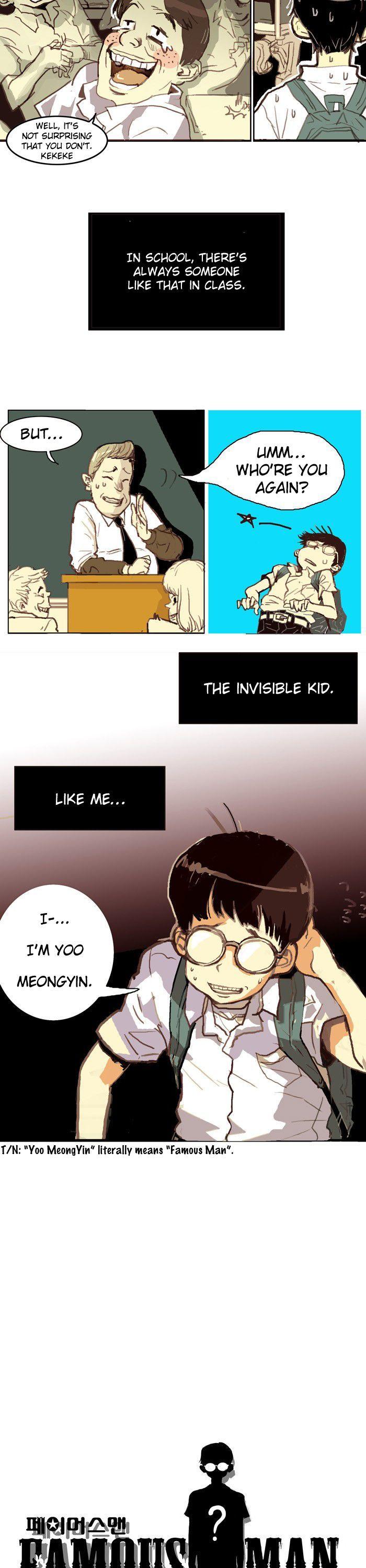 Famous Man Chapter 1 page 4 - Chapter 1