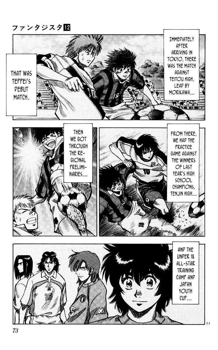 Fantasista Chapter 100 page 11 - Chapter 100 : Teppei's Back Home