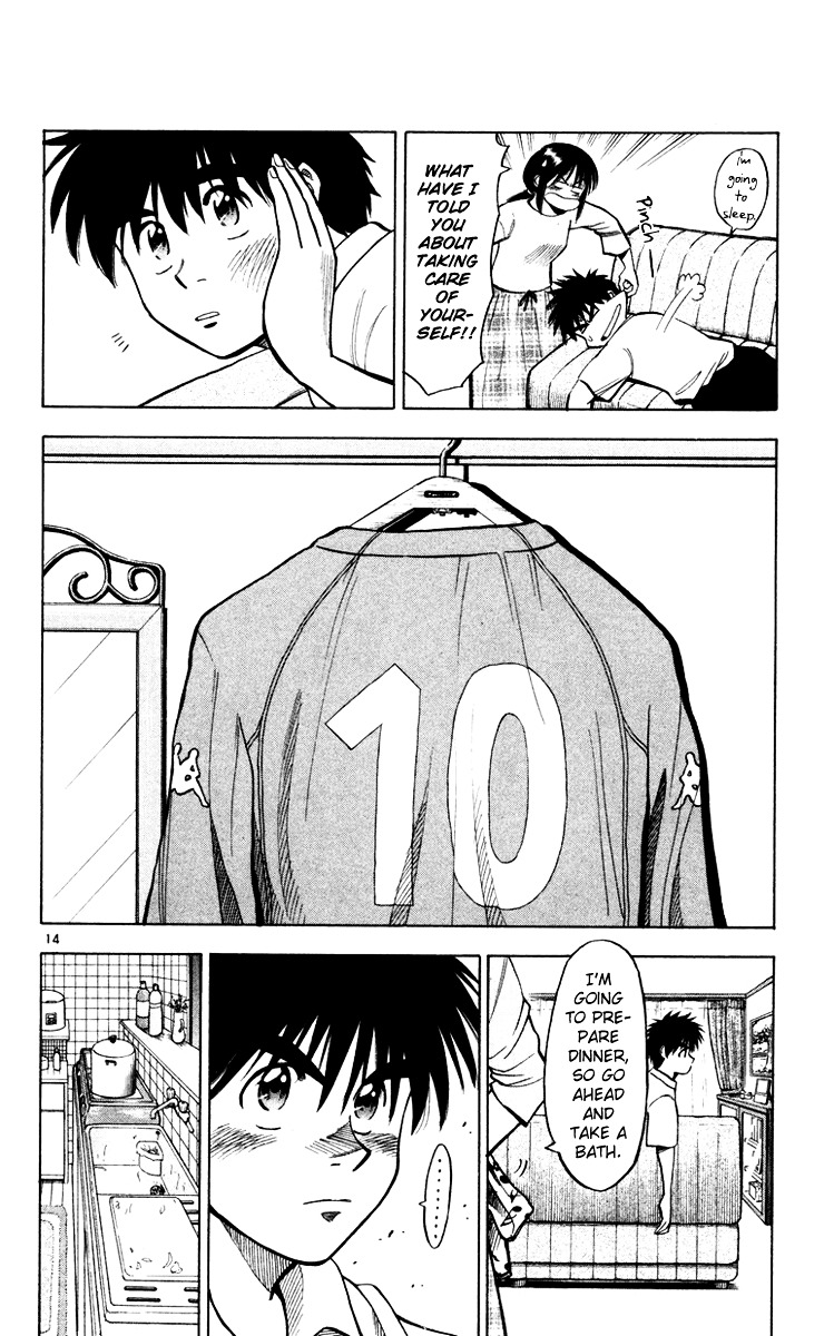 Fantasista Chapter 100 page 14 - Chapter 100 : Teppei's Back Home