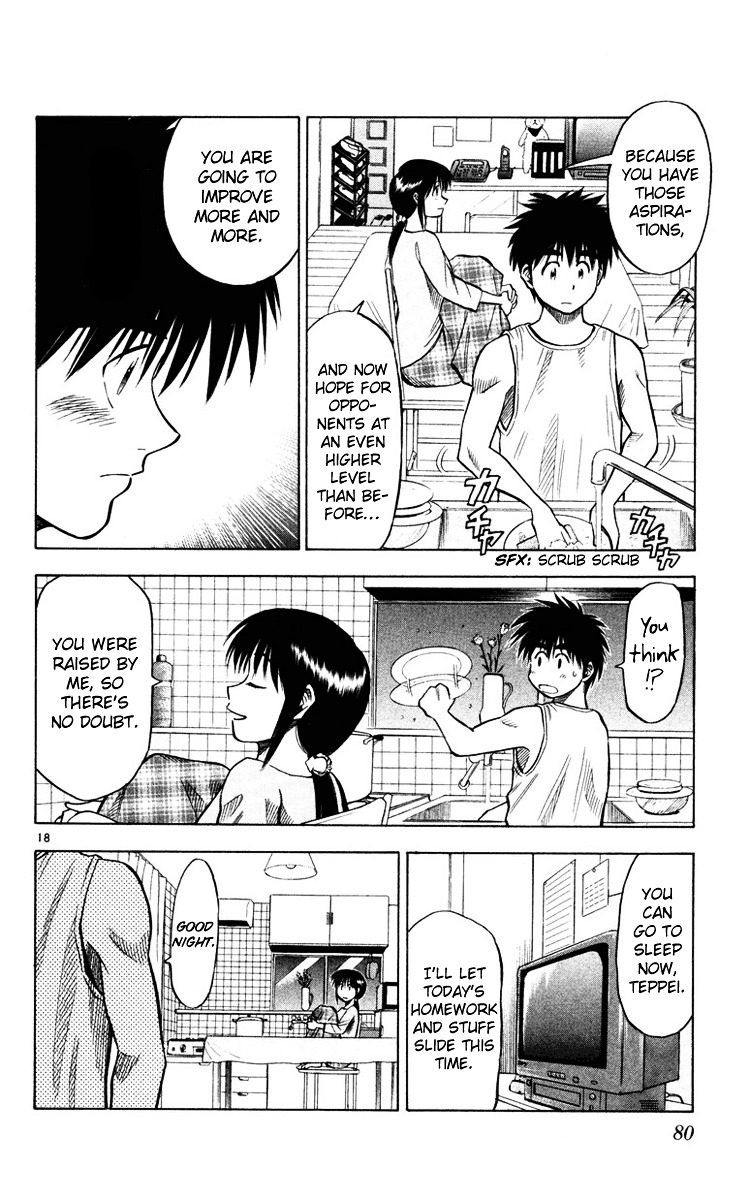 Fantasista Chapter 100 page 18 - Chapter 100 : Teppei's Back Home