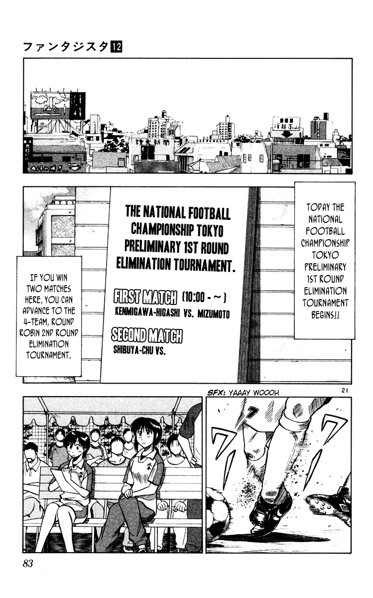 Fantasista Chapter 100 page 21 - Chapter 100 : Teppei's Back Home