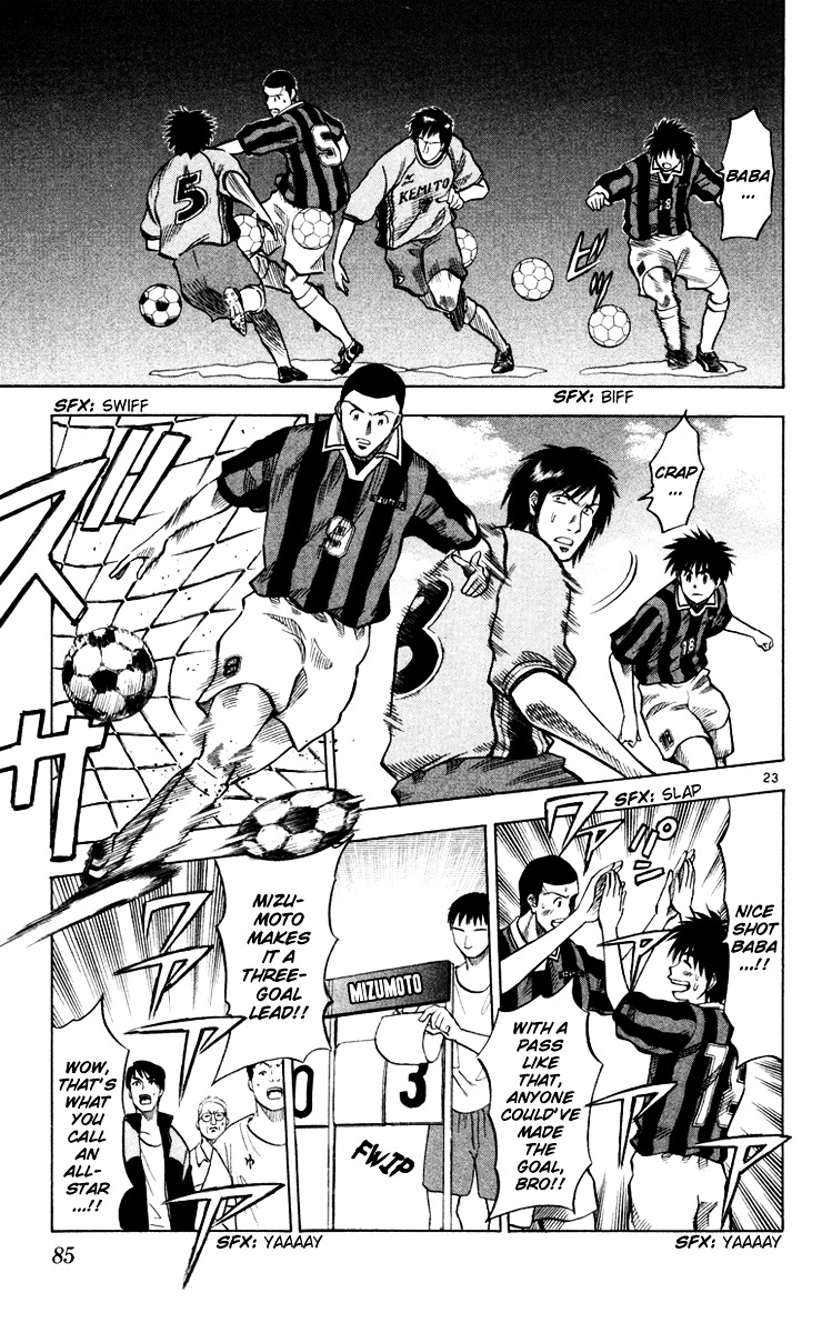 Fantasista Chapter 100 page 23 - Chapter 100 : Teppei's Back Home