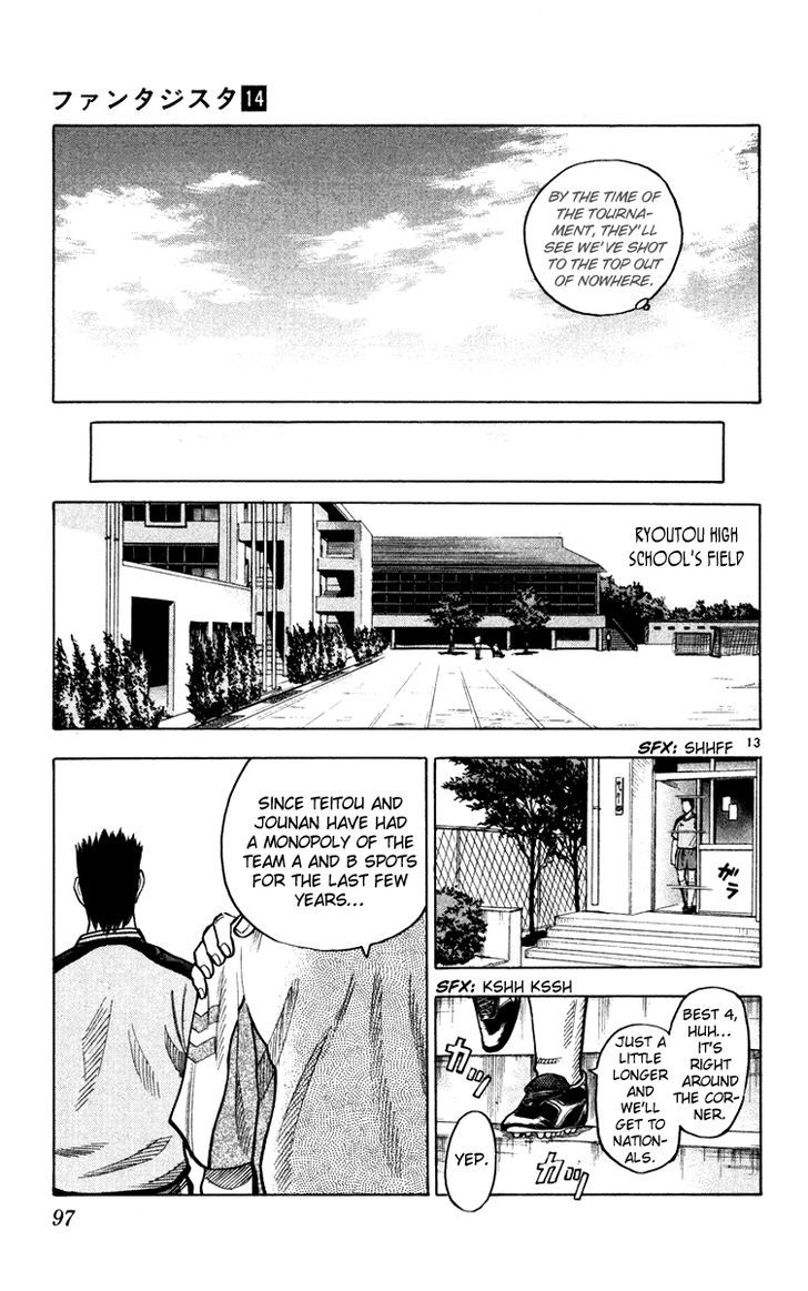 Fantasista Chapter 119 page 13 - Chapter 119 : Yamanami's Resolve