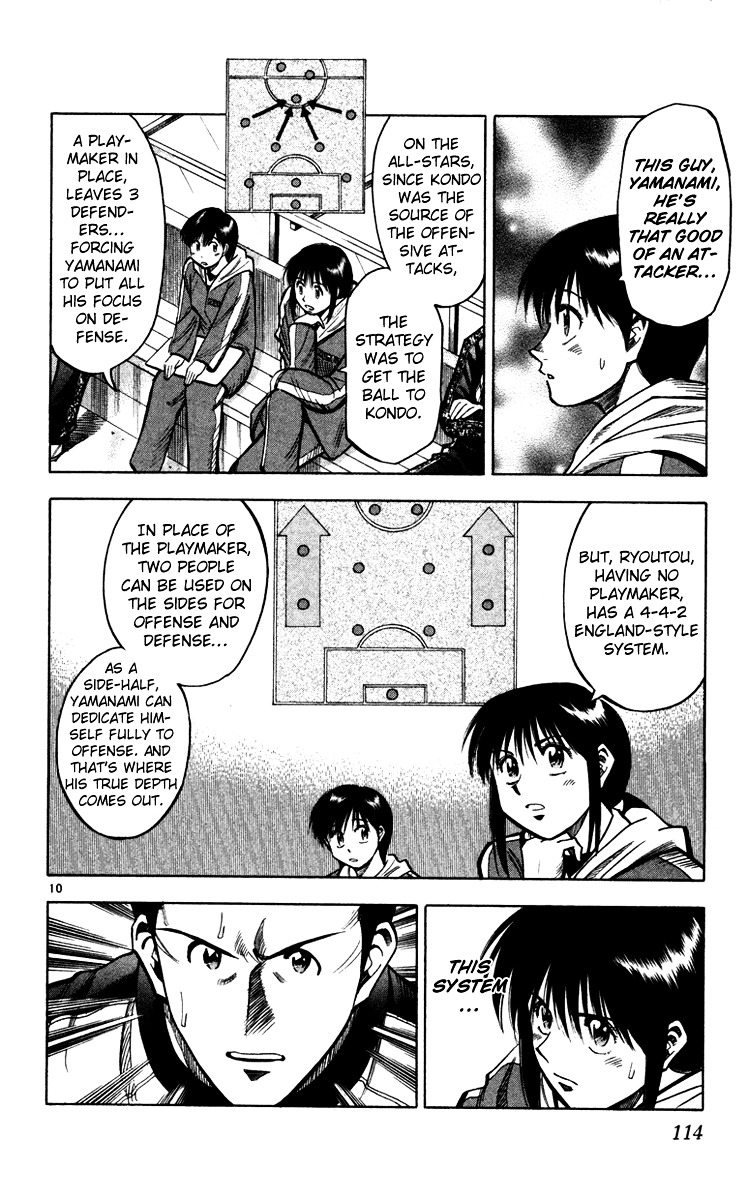 Fantasista Chapter 120 page 10 - Chapter 120 : Yamanami's Guts