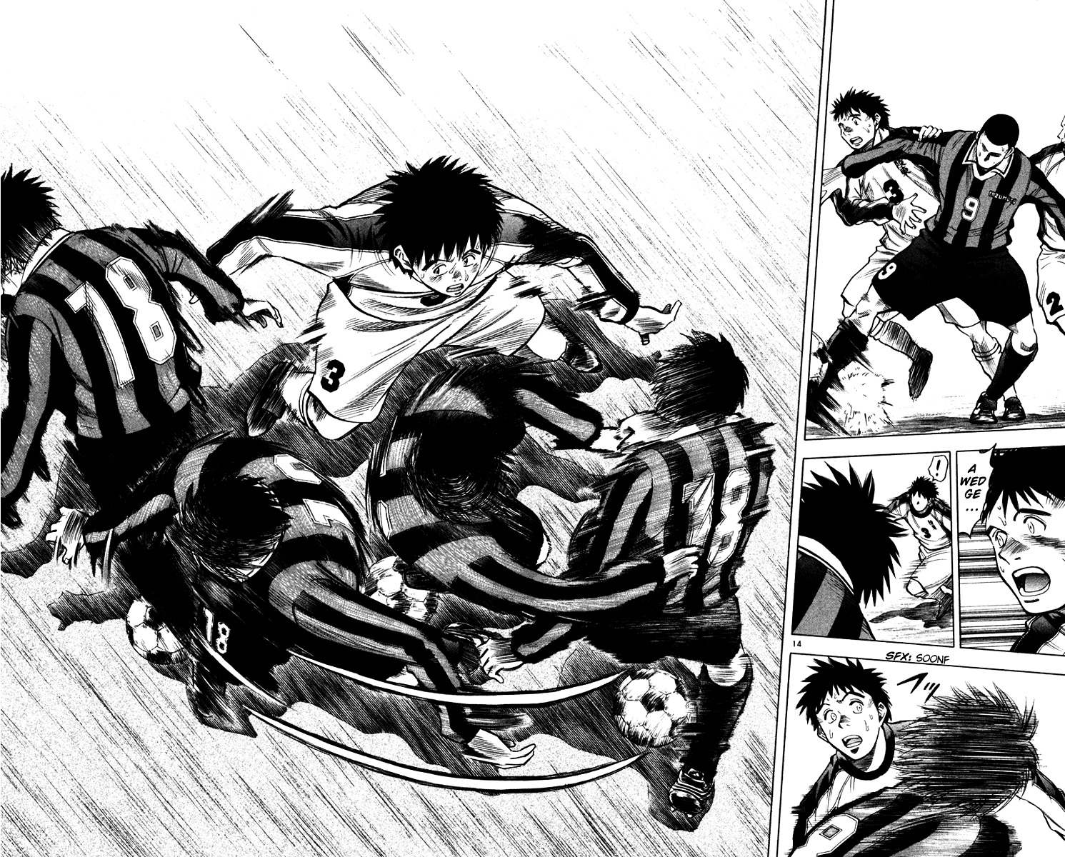 Fantasista Chapter 120 page 14 - Chapter 120 : Yamanami's Guts