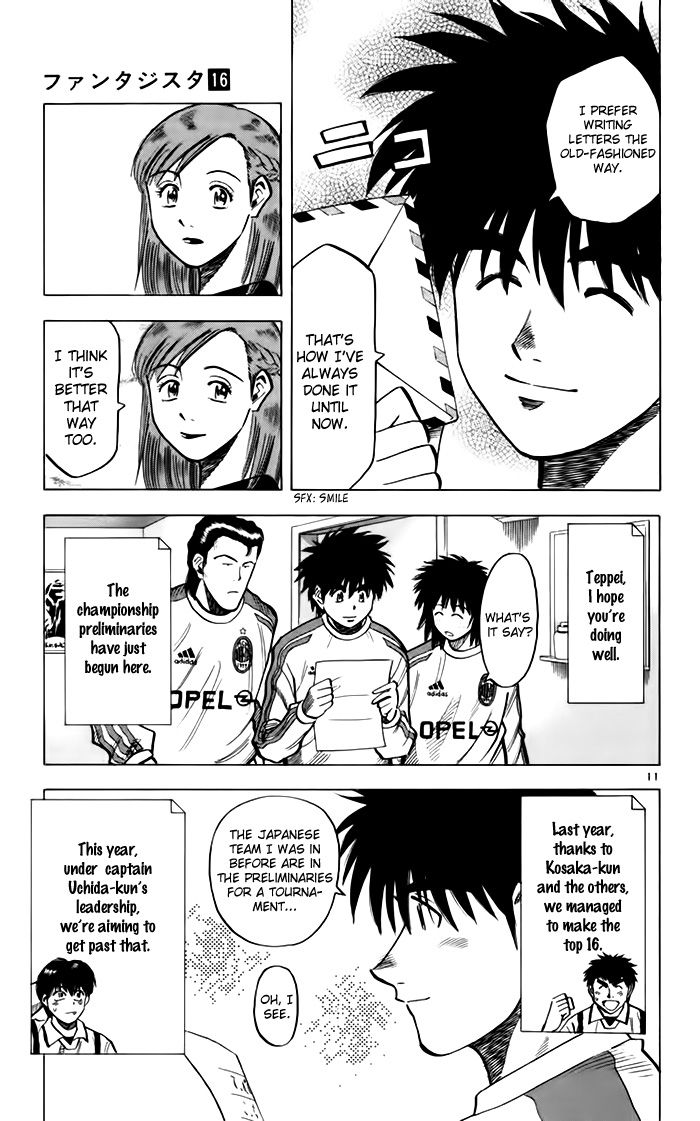Fantasista Chapter 138 page 12 - Chapter 138 : Kotone's Letter