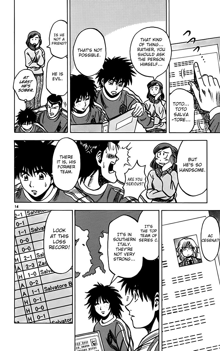 Fantasista Chapter 154 page 14 - Chapter 154 : The Data About Toto