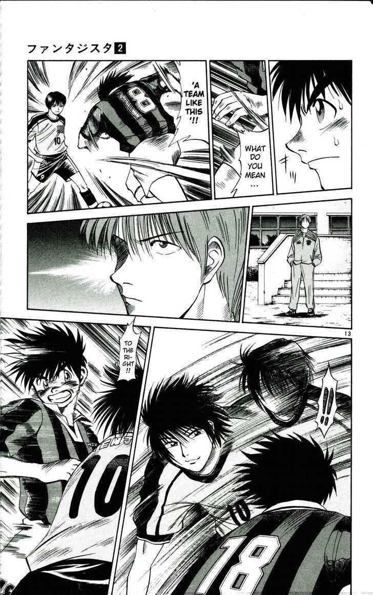 Fantasista Chapter 16 page 13 - Chapter 16 : Number 10 - The Ace, Kaoru Okita