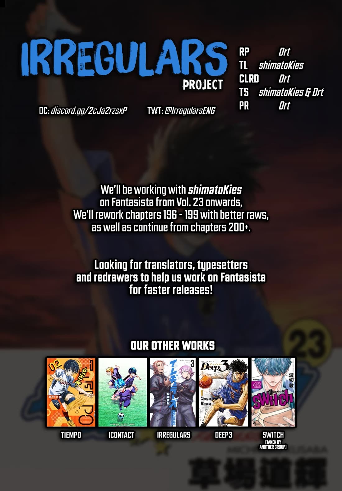 Fantasista Chapter 200 page 18 - Chapter 200: Didi vs Teppei Round 1