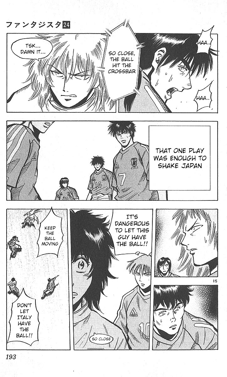 Fantasista Chapter 214 page 14 - Chapter 214: What Did Teppei See?