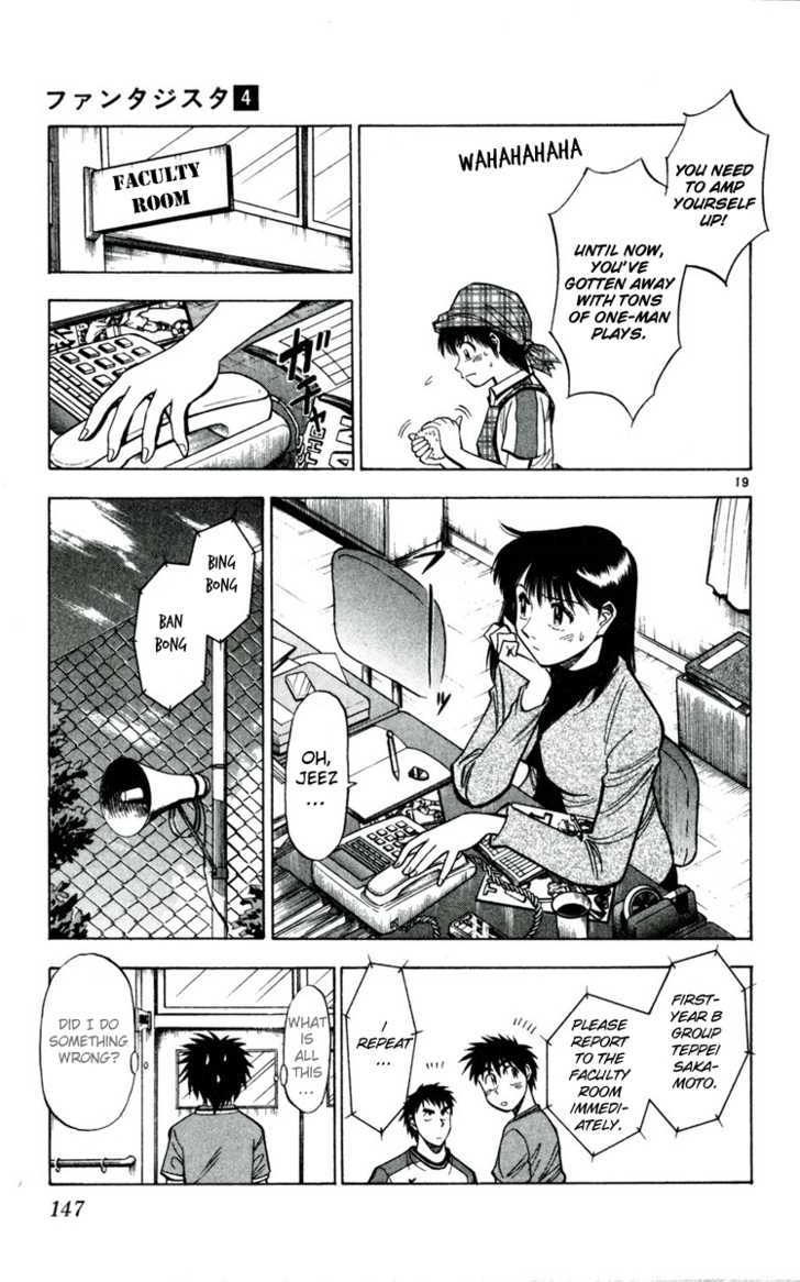 Fantasista Chapter 33 page 19 - Chapter 33 : Playmaker...!!
