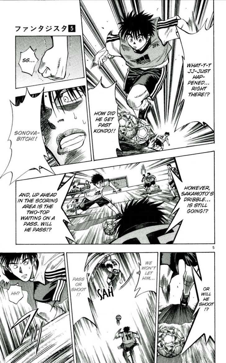 Fantasista Chapter 37 page 5 - Chapter 37 : The Weight of The All-Star