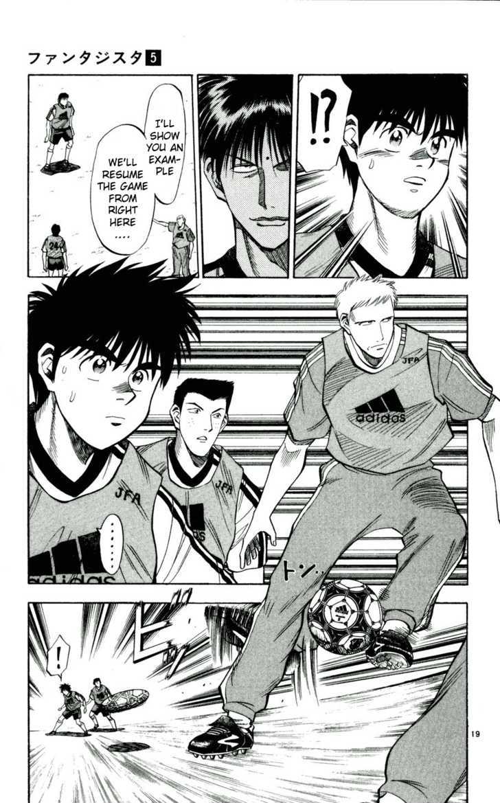 Fantasista Chapter 39 page 19 - Chapter 39 : Kondo's Faction... Okita!!