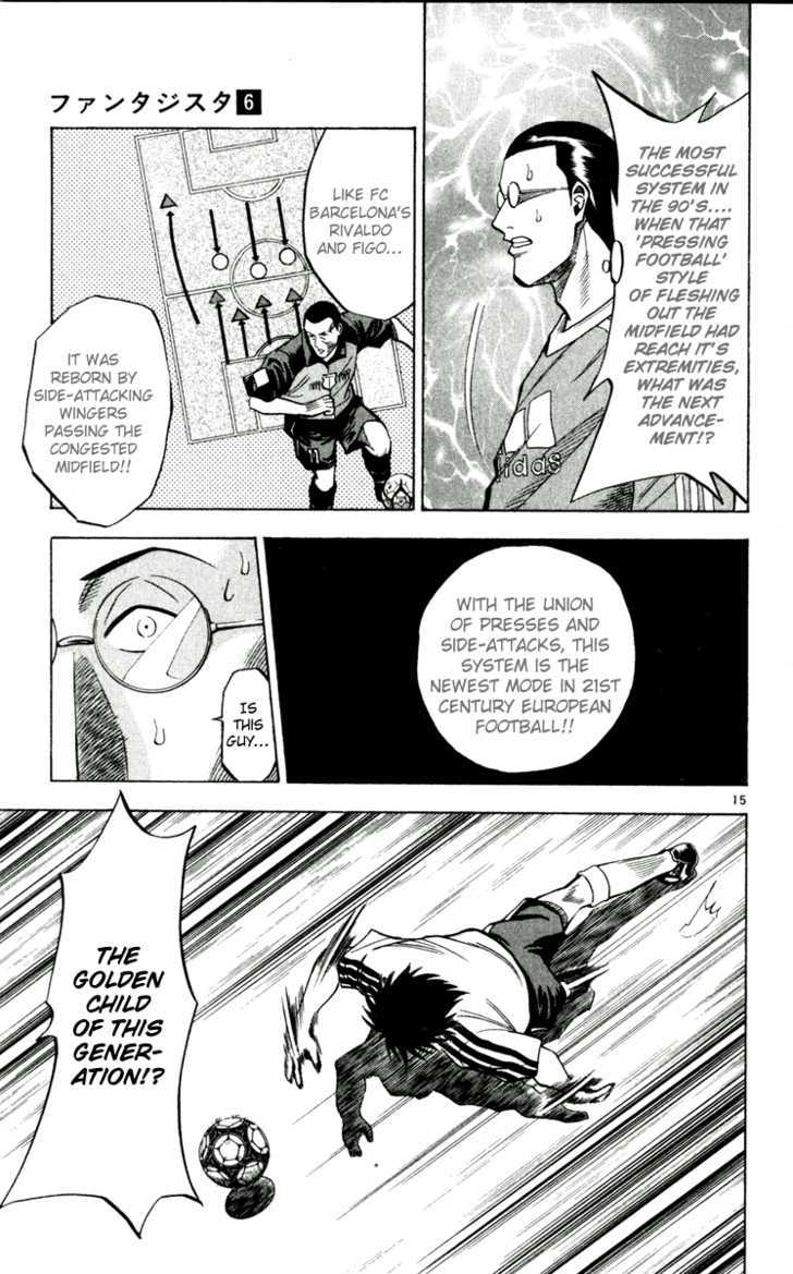 Fantasista Chapter 46 page 15 - Chapter 46 : Teppei's ability