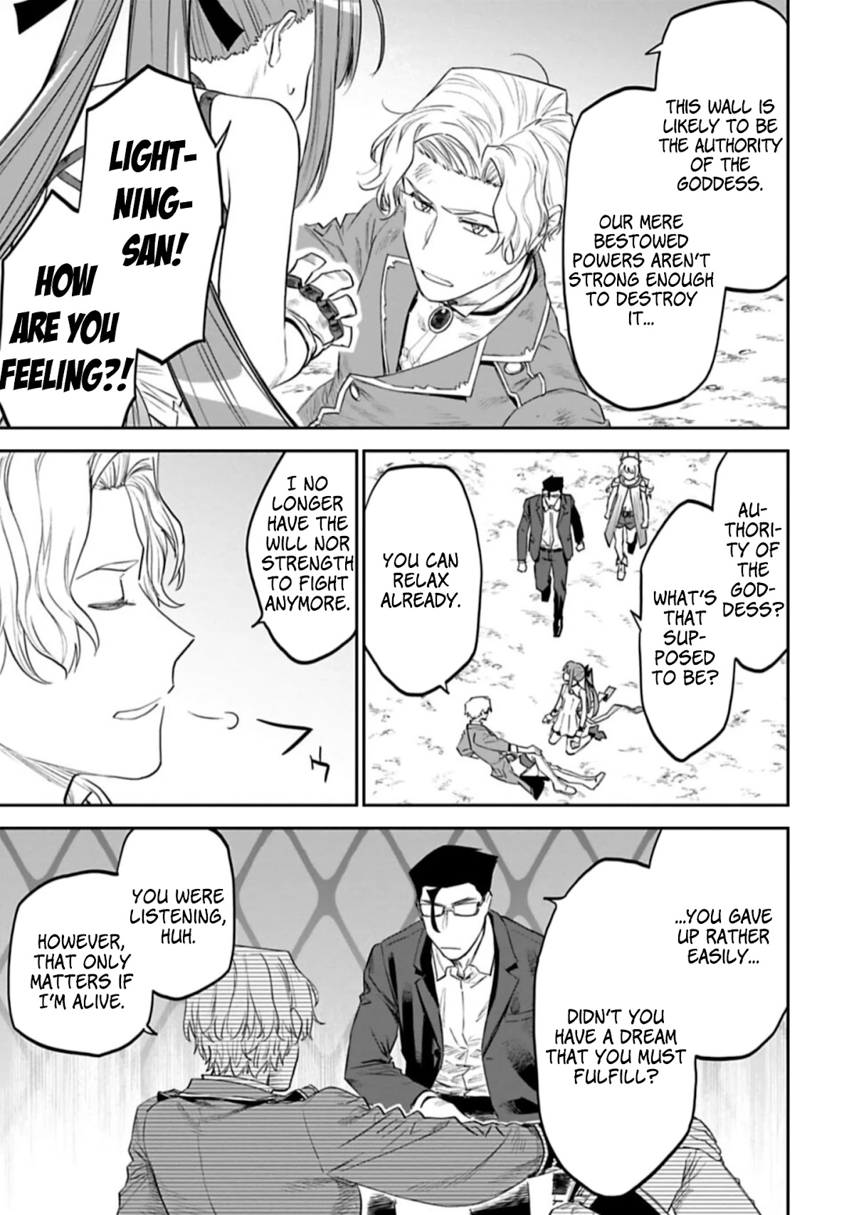 Fantasy Bishoujo Juniku Ojisan to Chapter 103 page 5 - Chapter 103: Fabiniku Ojisan And Wall