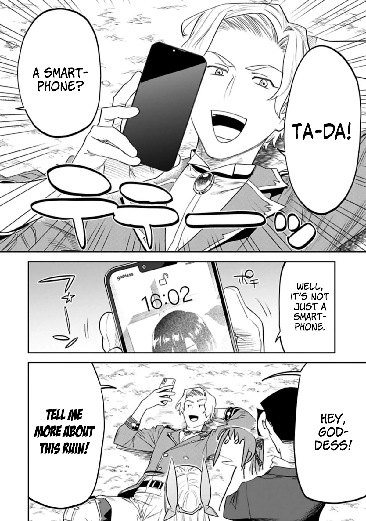 Fantasy Bishoujo Juniku Ojisan to Chapter 104 page 2 - Chapter 104: Fabiniku Ojisan And Smartphone