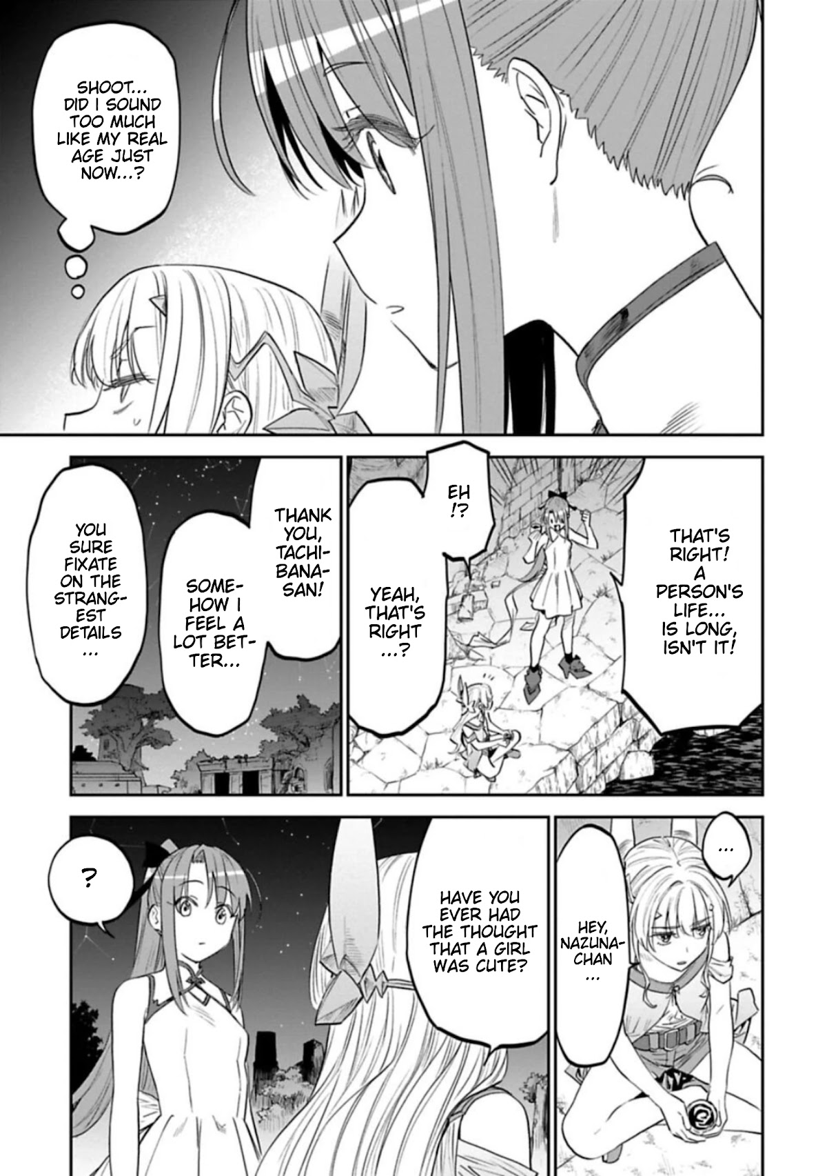 Fantasy Bishoujo Juniku Ojisan to Chapter 106 page 13 - Chapter 106: Fabiniku Ojisan and Karaage