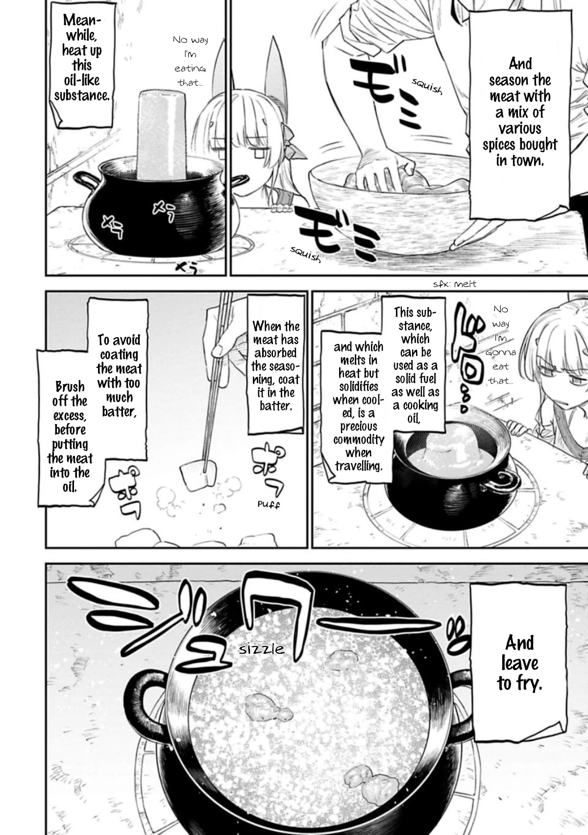 Fantasy Bishoujo Juniku Ojisan to Chapter 106 page 2 - Chapter 106: Fabiniku Ojisan and Karaage