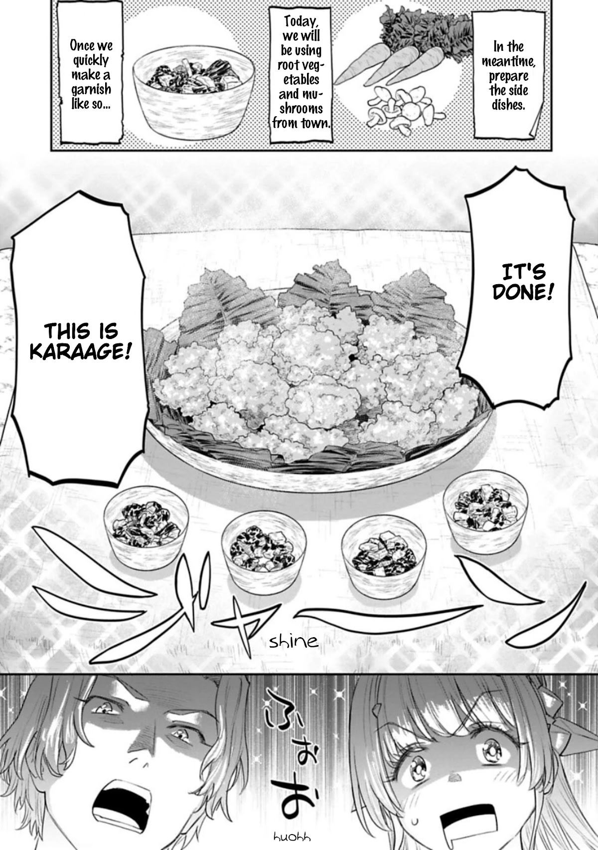 Fantasy Bishoujo Juniku Ojisan to Chapter 106 page 3 - Chapter 106: Fabiniku Ojisan and Karaage