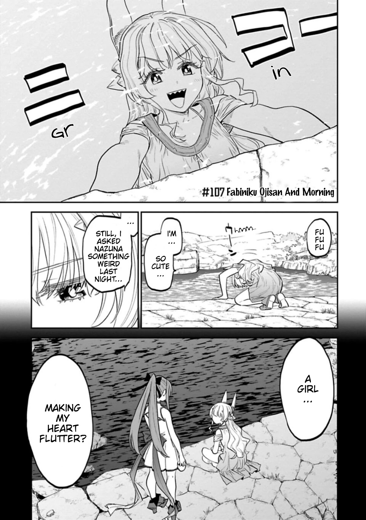 Fantasy Bishoujo Juniku Ojisan to Chapter 107 page 1 - Chapter 107: Fabiniku Ojisan And Morning