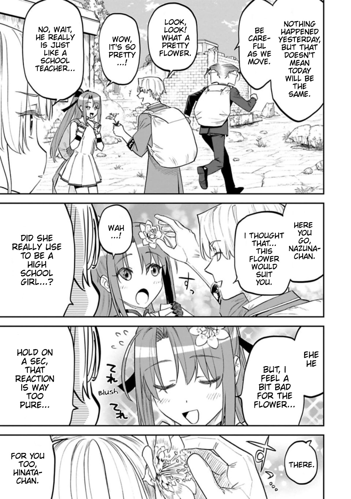 Fantasy Bishoujo Juniku Ojisan to Chapter 108.2 page 3 - Chapter 108.2: Fabiniku Ojisan And Shock ②