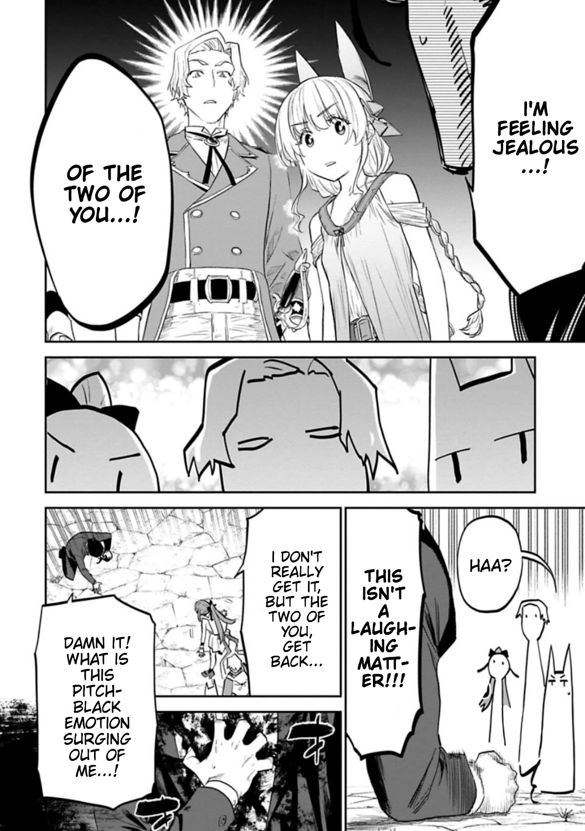 Fantasy Bishoujo Juniku Ojisan to Chapter 109.1 page 4 - Chapter 109.1: Fabiniku Ojisan And Black Haze ①