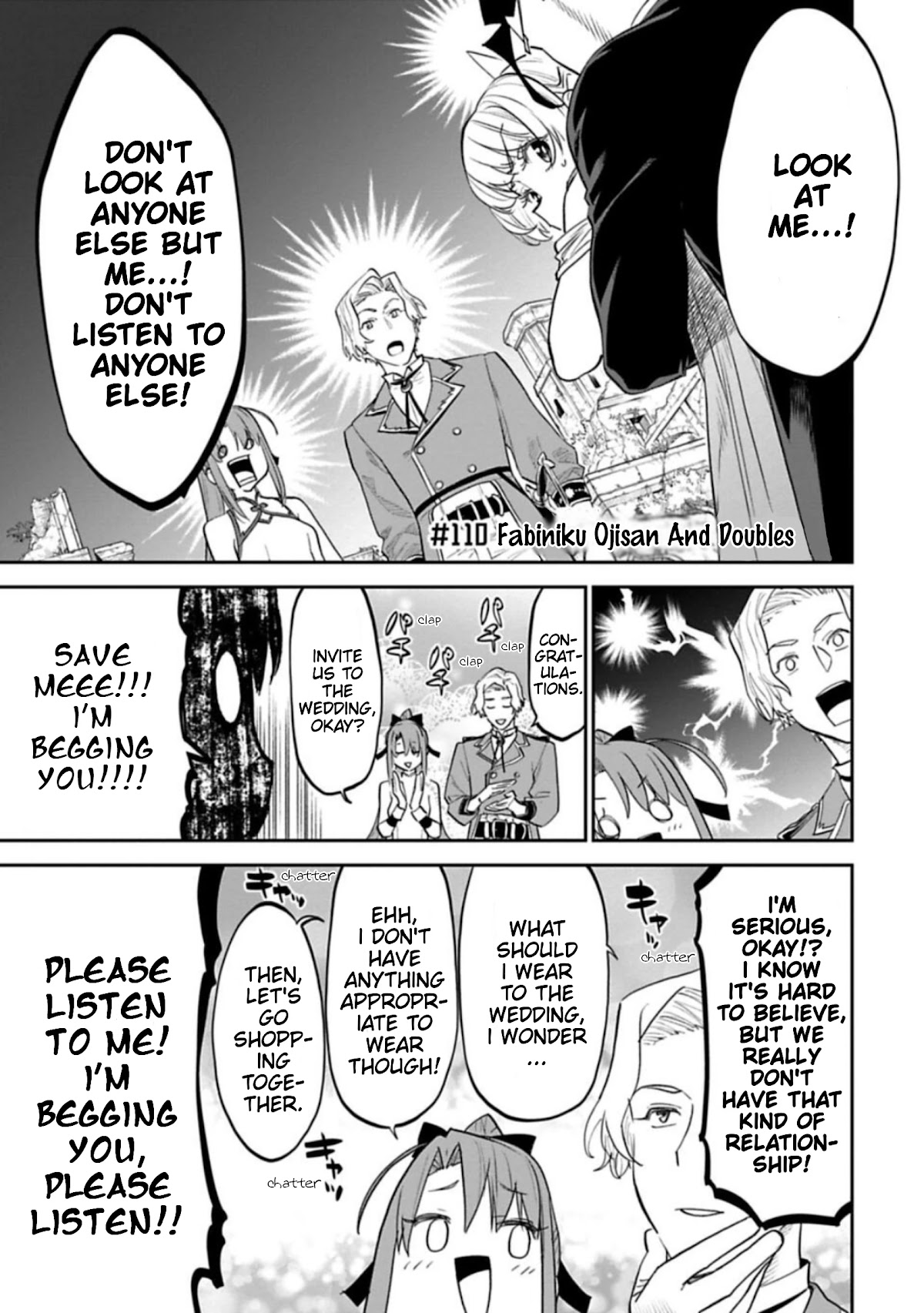 Fantasy Bishoujo Juniku Ojisan to Chapter 110 page 1 - Chapter 110: Fabiniku Ojisan And Doubles