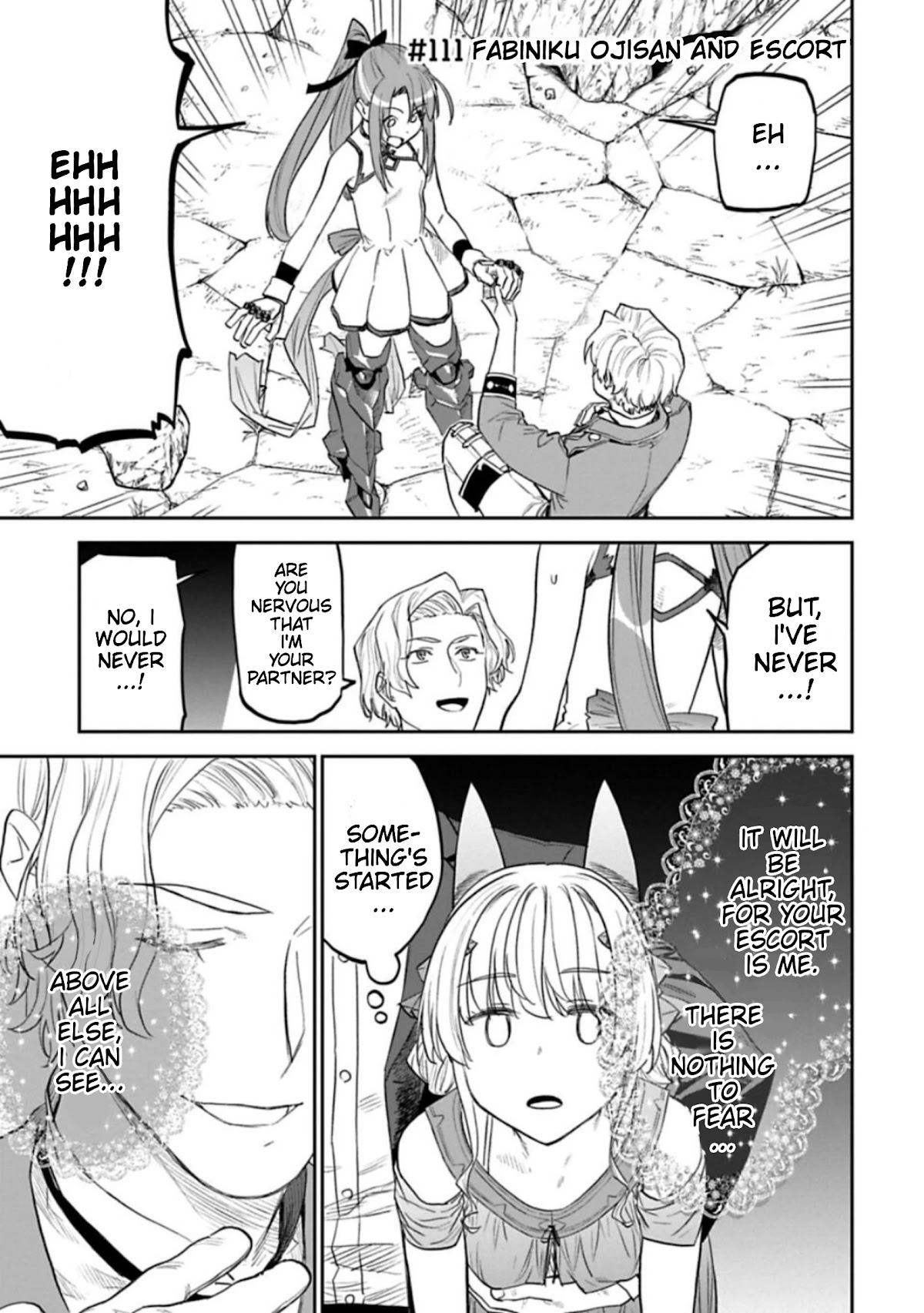 Fantasy Bishoujo Juniku Ojisan to Chapter 111 page 1 - Chapter 111: Fabiniku Ojisan And Escort